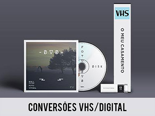Serviço de Conversões VHS/DVD